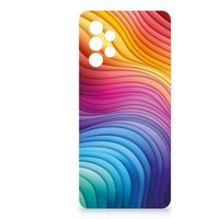 TPU Hoesje voor Samsung Galaxy A73 5G Regenboog - thumbnail