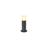 SLV Grafit 30 Staande lamp / buitenverlichting voor paden, muren, ingangen, LED outdoor tuinlamp / E27 IP44 11W antraciet