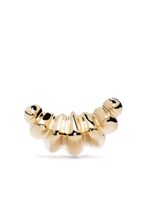 Lizzie Mandler Fine Jewelry puces d'oreilles Croissant en or 18ct