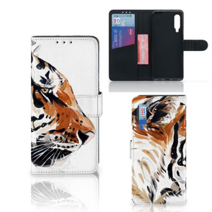 Hoesje Xiaomi Mi 9 Watercolor Tiger