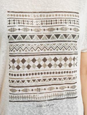 Only / t-shirt onlPiper Reg Bat in wit Only / t-shirt onlPiper Reg Bat in wit