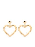 Moschino boucles d'oreilles cœur à clips - thumbnail