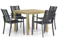 Santika Annisa/Weston 90 cm dining tuinset 5-delig