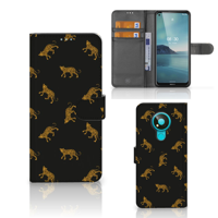 Telefoonhoesje met Pasjes voor Nokia 3.4 Leopards - thumbnail