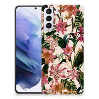 Samsung Galaxy S21 Plus TPU Case Flowers - thumbnail