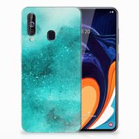 Hoesje maken Samsung Galaxy A60 Painting Blue