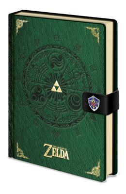 Legend of Zelda Premium Notebook A5 Triforce New Version