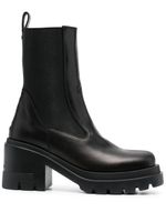 Woolrich bottines à bout carré - Noir