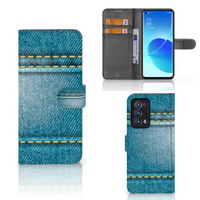 OPPO Reno 6 Pro Plus 5G Wallet Case met Pasjes Jeans