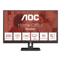 AOC Essential-line 24E3UM LED-monitor Energielabel E (A - G) 61 cm (24 inch) 1920 x 1080 Pixel 16:9 4 ms HDMI, DisplayPort, Hoofdtelefoonaansluiting, USB,