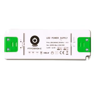 60w - 24v professionele compacte led driver