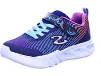 Skechers 303700l Nvmt Sneaker voor meisjes, Marineblauw Mesh Multi Trim, 35 EU