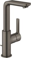 Grohe Lineare New L-Size Wastafelmengkraan Hard Graphite Geborsteld - thumbnail