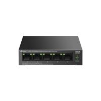 TP-Link 5-poorts 10/100Mbps desktopswitch met 4-poorts PoE, Plug and Play, automatisch herstel, stille werking (LS105LP)