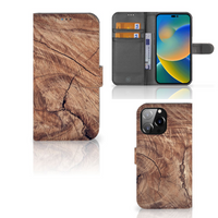 iPhone 14 Pro Max Book Style Case Tree Trunk - thumbnail