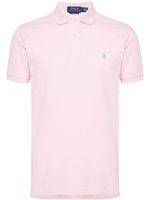 Polo Ralph Lauren polo en piqué à logo brodé - Rose