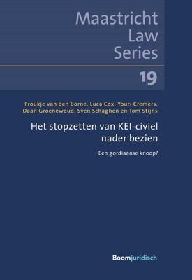 Het stopzetten van KEI-civiel nader bezien - D.A. Groenwoud - eBook (9789089745323)