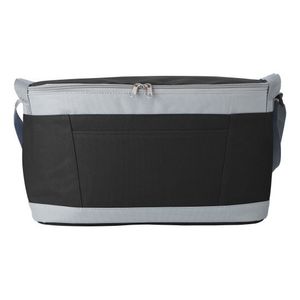 Koelbox/koeltas zwart/grijs 18 liter   -