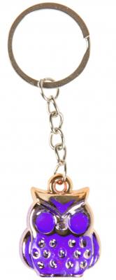 LG Imports sleutelhanger uil junior 3,5 cm paars LG Imports sleutelhanger uil junior 3,5 cm paars