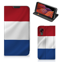 Samsung Galaxy Xcover 5 Standcase Nederlandse Vlag - thumbnail