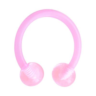 Circular Barbell Acryl Circular Barbells