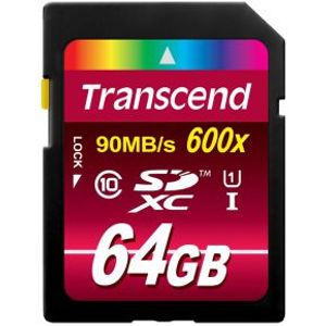 Transcend SDXC 64GB Class10 UHS-I 600x Ultimate