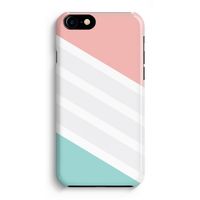 Strepen pastel: Volledig Geprint iPhone 7 Hoesje - thumbnail