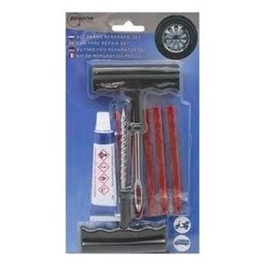 Autoband / scooterband reparatie set 9-delig   -