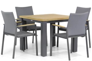 Lifestyle Brandon/Veneto 95 cm dining tuinset 5-delig