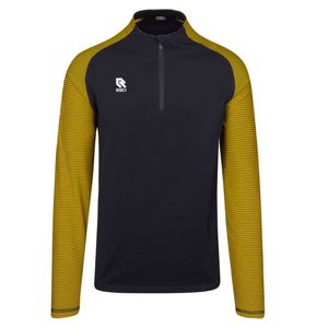 Robey Performance Trainingstrui Half Zip Zwart Geel