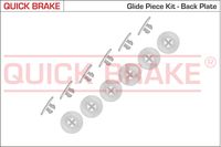 Toebehoren, remschoen QUICK BRAKE, u.a. für Seat, VW, Skoda, Audi