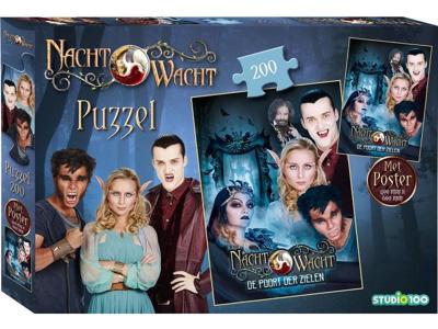 Studio 100 legpuzzel + poster Nachtwacht 200 stukjes Studio 100 legpuzzel + poster Nachtwacht 200 stukjes