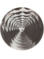 Fornasetti assiette imprimée - Noir - thumbnail