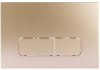 StarBlueDisc Mocha 45 bedieningspaneel champ gold voor Geberit Sigma 12cm (UP320)