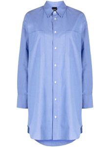 ASPESI chemise en coton à manches longues - Bleu