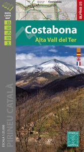 Wandelkaart 42 Costabona | Editorial Alpina