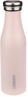 Abbey dubbelwandige thermosfles Victoria roze 0,45 Liter