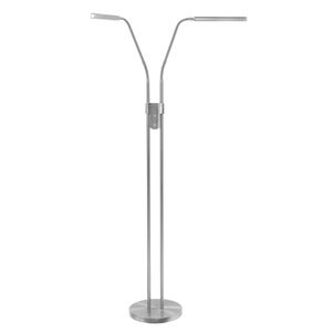 Highlight Vloerlamp Murcia 2 lichts H 145 cm mat chroom