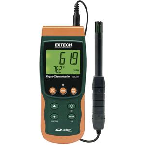 Extech SDL500 Luchtvochtigheidsmeter (hygrometer) 5 % Hrel 95 % Hrel Datalogger functie, Dauwpunt/schimmel waarschuwingsweergave