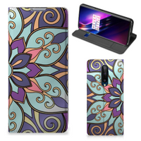 OnePlus 8 Smart Cover Purple Flower