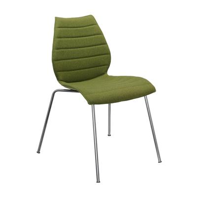 Kartell Maui Soft Stoel Trevira Zuurgroen