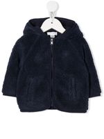 Ralph Lauren Kids veste à capuche en fourrure artificielle - Bleu