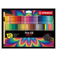 Stabilo Pen 68 Viltstift ARTY Set Met 65 Stuks - thumbnail