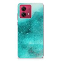 Hoesje maken Motorola Moto G84 Painting Blue