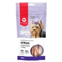 Maced Hondensnack Kip Kabeljauw 60g