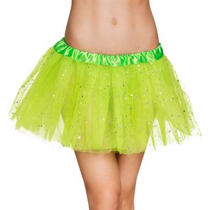 Party Tutu Twinkle Neon Groen Dames