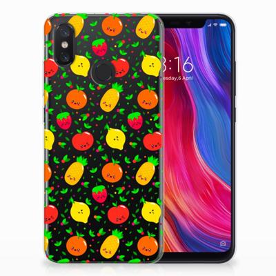 Xiaomi Mi 8 Siliconen Case Fruits