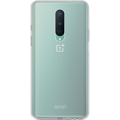 Azuri TPU OnePlus 8 Back Cover Transparant