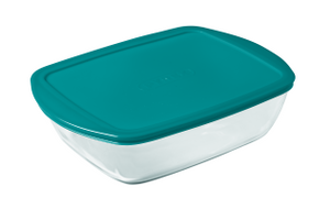 Pyrex Ovenschaal met deksel - Cook & Store - 17 x 10 x 6 cm - 400 ml