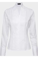 van Laack Slim Fit Dames Overhemd wit, Effen